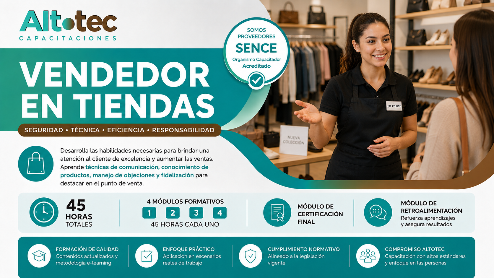 Vendedor en Tiendas